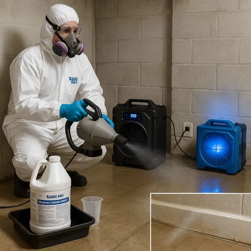 Sanitization and Odor Removal process in El Verano, CA