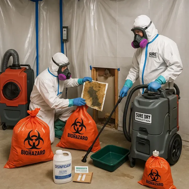 Contaminated Water Handling Protocols process in El Verano, CA