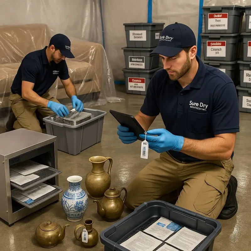 Content Protection and Restoration process in El Verano, CA